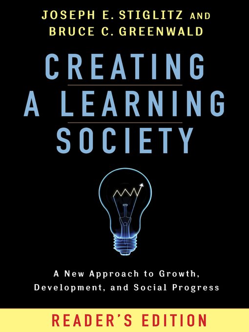 Cover image for Creating a Learning Society